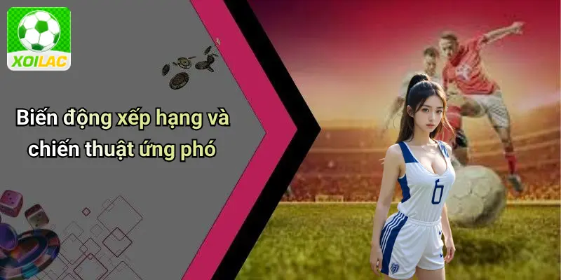 Biến động xếp hạng và chiến thuật ứng phó