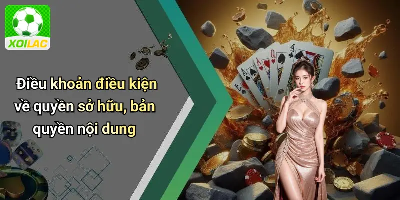 Điều khoản điều kiện về quyền sở hữu, bản quyền nội dung