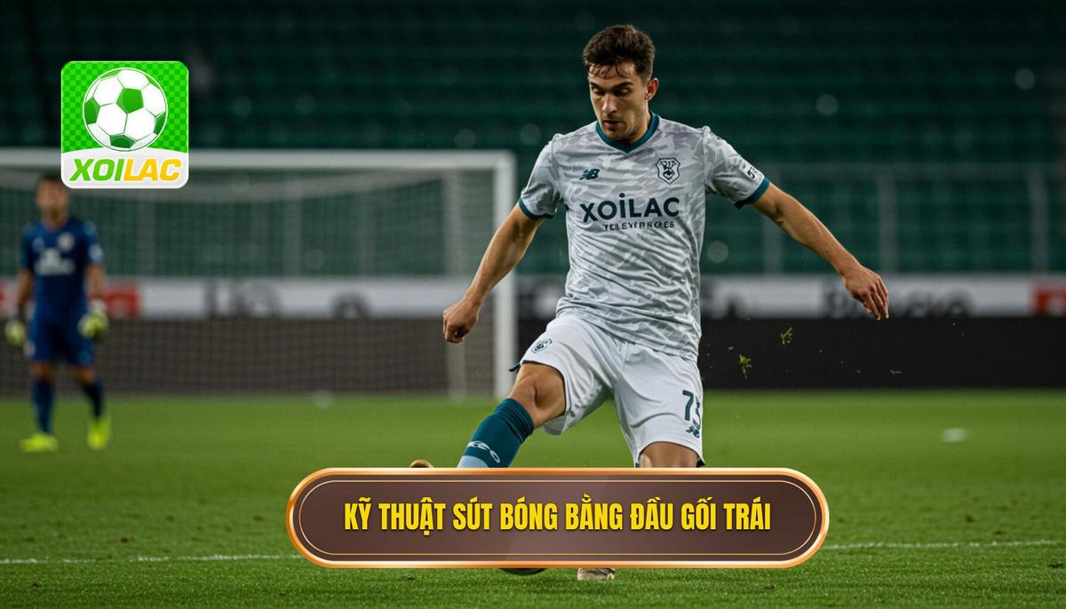 Kỹ thuật sút bóng bằng đầu gối trái