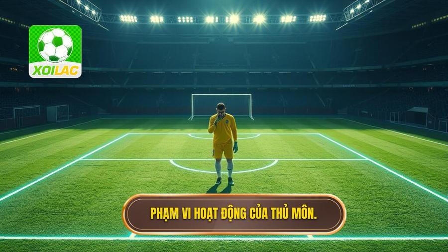 1. Phạm vi hoạt động của thủ môn.