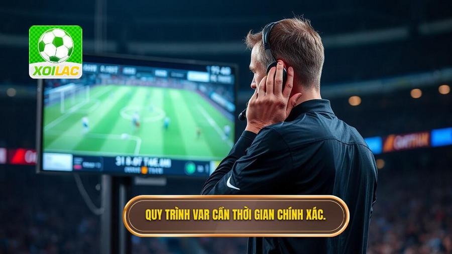3. Quy trình VAR cần thời gian chính xác.