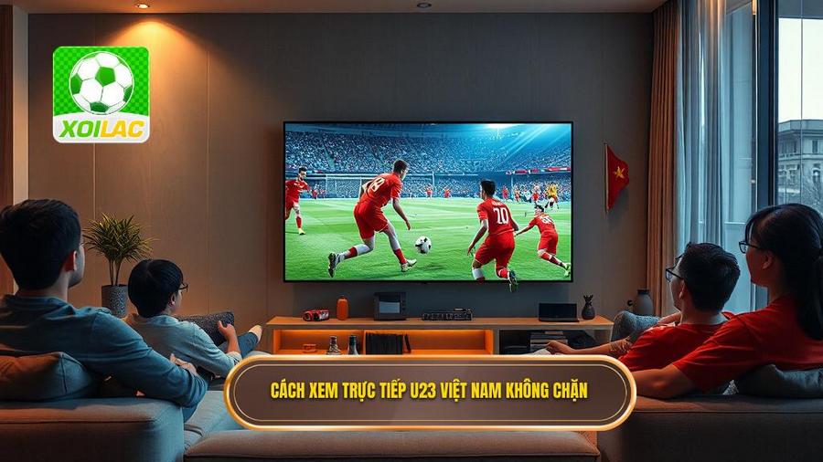 Cách xem trực tiếp U23 Việt Nam không chặn